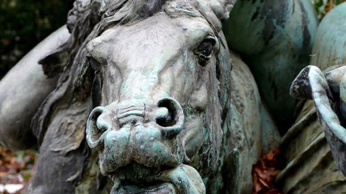 Skulptur Pferd Dresden